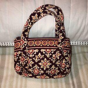 Vera Bradley Medallion Print Adorable Mini Quilted Bag